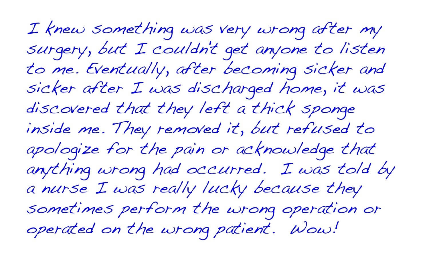 Snapshots of Hospital Harm